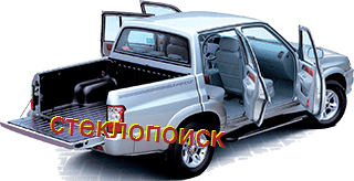 стекла на ssangyong-musso-pickup-4d