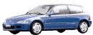 стекла на honda-civic-hatchback-3d-s-1991-do-1995
