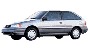 стекла на hyundai-pony-hatchback-3d-s-1990