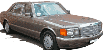 стекла на mercedes-126-s-sedan-4d-s-1981-do-1991