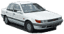 стекла на mitsubishi-lancer-vi-sedan-4d-s-1988-do-1992