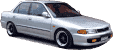стекла на mitsubishi-lancer-vii-sedan-4d-s-1992-do-1995