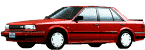 стекла на nissan-bluebird-sedan-4d-s-1986-do-1990