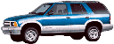 стекла на chevrolet-tahoe-jeep-5d-s-1992-do-2000
