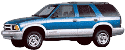 стекла на chevrolet-blazer-jeep-5d-s-1992-do-1999