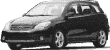 стекла на toyota-matrix-hatchback-5d-s-2003-do-2008