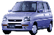 стекла на subaru-pleo-hatchback-5d-s-1998-do-2010