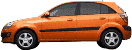 стекла на kia-pride-hatchback-5d-s-2005-do-2010