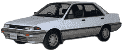 стекла на nissan-pulsar-sedan-4d-s-1986-do-1990