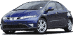 стекла на honda-civic-hatchback-5d-s-2005-do-2012