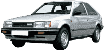 стекла на mazda-familia-hatchback-3d-s-1985-do-1989