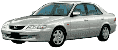 стекла на mazda-capella-sedan-4d-s-1997-do-2002
