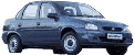 стекла на chevrolet-classic-corsa-sedan-4d-s-2003